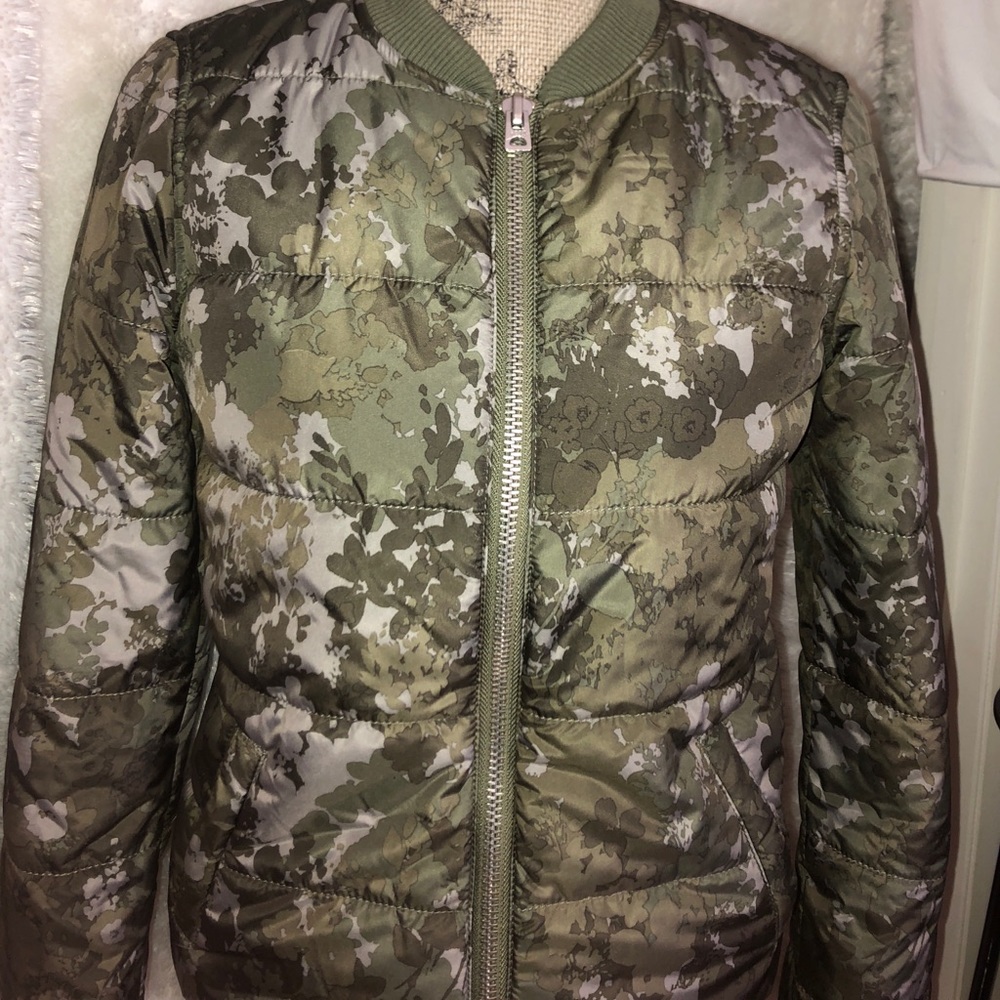 Camouflage winter jacket
